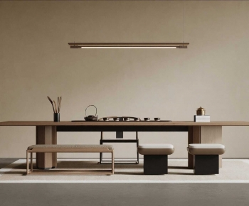 New Chinese Style Tea Tables And Chairs-ID:703089272