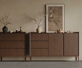 New Chinese Style Side Cabinet-ID:341492892