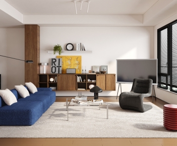 Modern A Living Room-ID:552295922