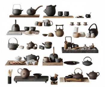 New Chinese Style Tea Set-ID:692487003
