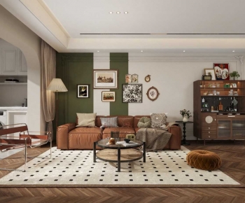 French Style A Living Room-ID:152826078