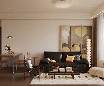 Modern A Living Room-ID:946775917