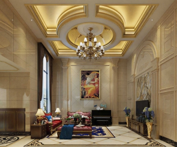 European Style A Living Room-ID:228089099