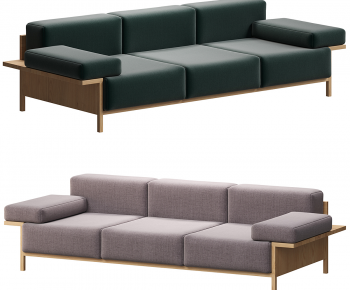 Modern Three-seat Sofa-ID:510449475
