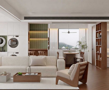 Modern A Living Room-ID:483464963