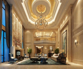 European Style A Living Room-ID:699470028