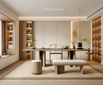 New Chinese Style Tea House-ID:744293937