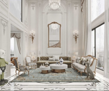 French Style A Living Room-ID:270517119