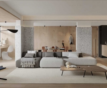 Modern A Living Room-ID:544780976