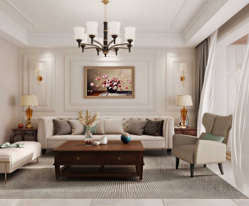 American Style A Living Room-ID:159878028