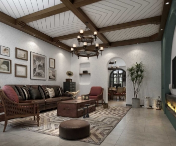 American Style A Living Room-ID:236063006