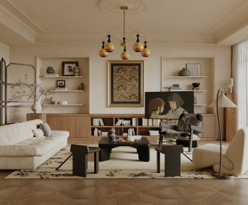 French Style A Living Room-ID:951224099