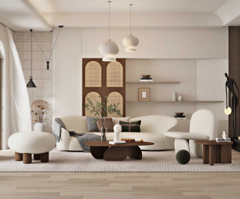 Modern A Living Room-ID:738033065