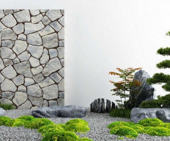 New Chinese Style Plant Landscaping-ID:607810973