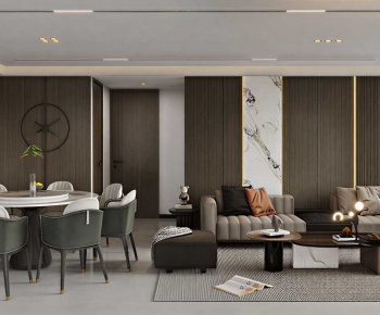 Modern A Living Room-ID:954503063