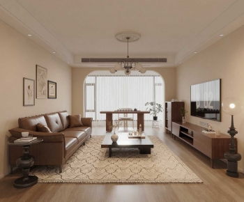 Retro Style A Living Room-ID:243211039