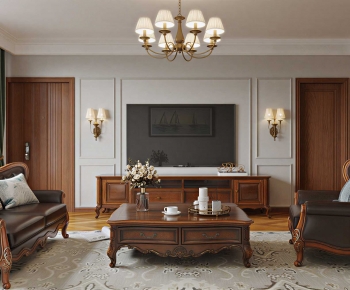 American Style A Living Room-ID:622955081