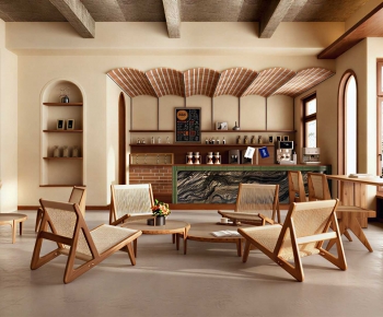 Wabi-sabi Style Cafe-ID:745420558