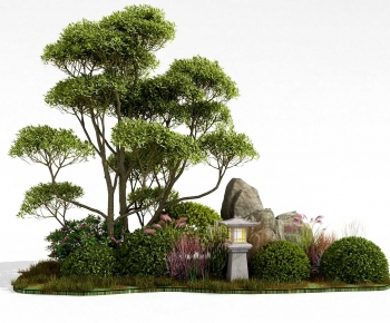 New Chinese Style Plant Landscaping-ID:869709017