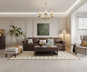 American Style A Living Room-ID:240434896