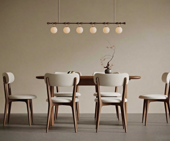 Modern Dining Table And Chairs-ID:489187004