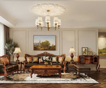 American Style A Living Room-ID:877254016