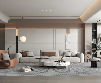 Modern A Living Room-ID:502316008