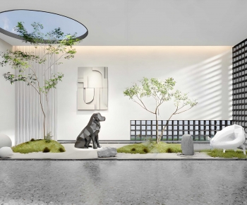 Modern Plant Landscaping-ID:738776924