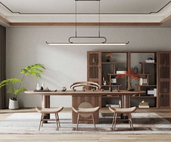 New Chinese Style Tea House-ID:681366921