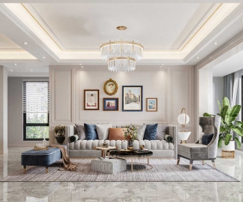 American Style A Living Room-ID:417613033