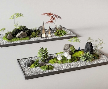 New Chinese Style Plant Landscaping-ID:120763069