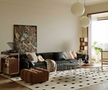 Modern A Living Room-ID:468235029