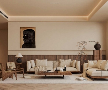 Modern A Living Room-ID:882313975