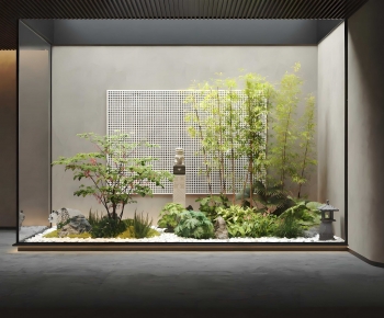 New Chinese Style Plant Landscaping-ID:166635992