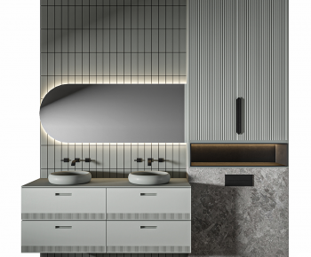 Modern Bathroom Cabinet-ID:877909745