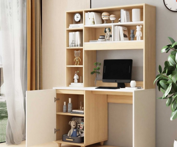 Nordic Style Computer Desk And Chair-ID:866420346