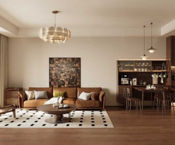 Modern A Living Room-ID:866522079