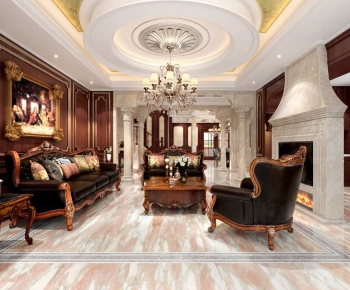 European Style A Living Room-ID:138668067