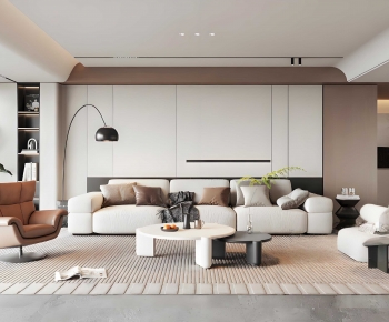 Modern A Living Room-ID:415513043