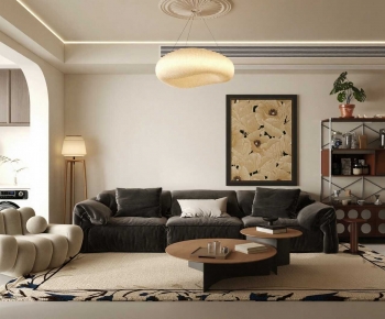 Modern A Living Room-ID:287132989