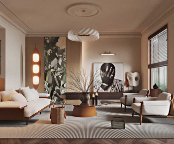 Modern A Living Room-ID:234675884