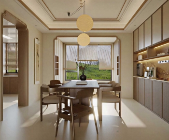 New Chinese Style Dining Room-ID:499496945