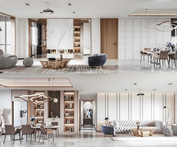 Modern A Living Room-ID:789963964