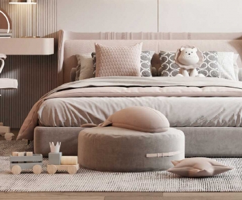 Modern Child's Bed-ID:185460096