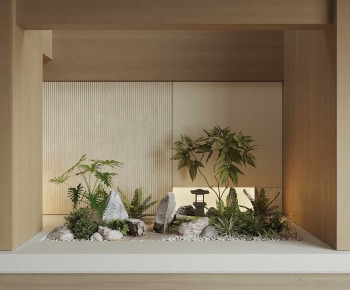 New Chinese Style Plant Landscaping-ID:439572101