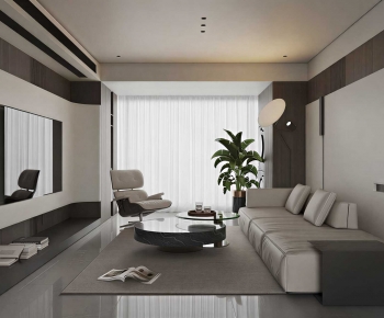 Modern A Living Room-ID:862548118