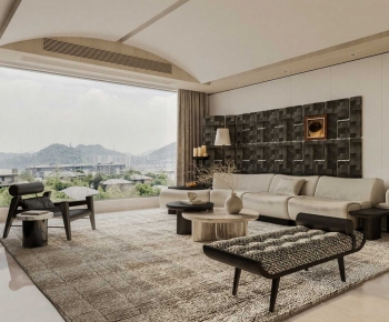 Modern A Living Room-ID:104789783