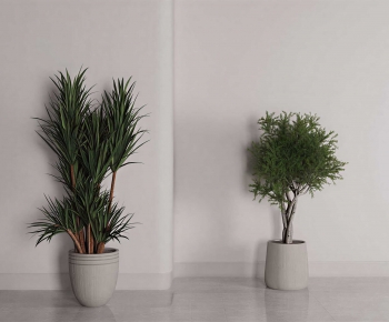 Modern Ground Green Plant Potted Plants-ID:218689414