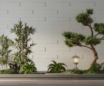 New Chinese Style Plant Landscaping-ID:670239963