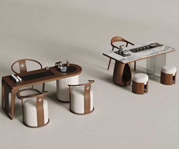 New Chinese Style Tea Tables And Chairs-ID:542274006